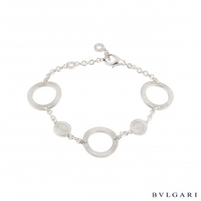 Bvlgari Bvlgari White Gold Diamond Bracelet